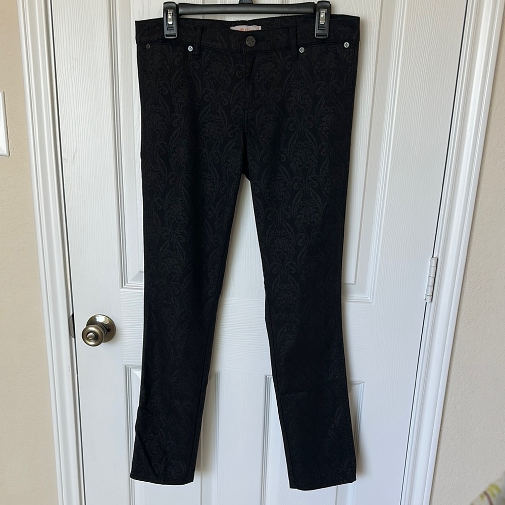 Tory Burch Black Straight Leg Jeans Size 29